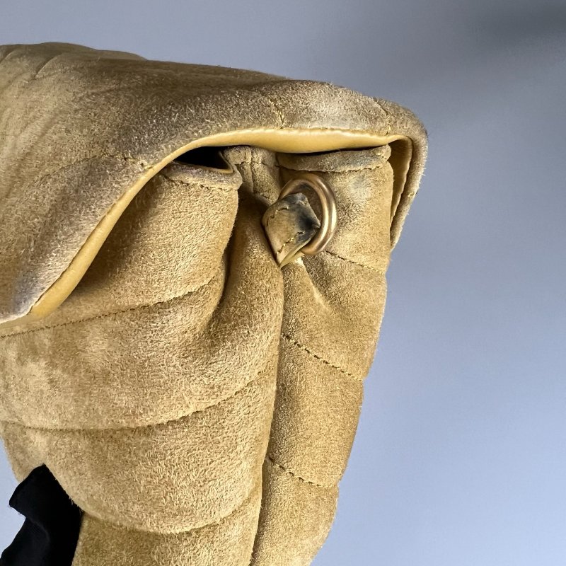 YSL 678401 黃麂皮LOULOU TOY 肩背包-10