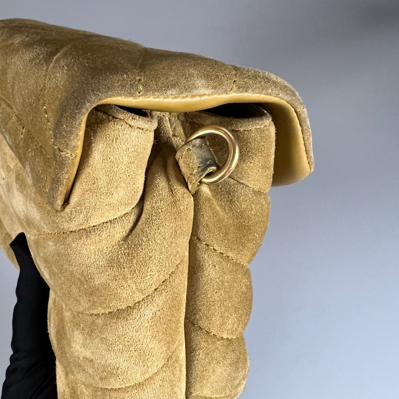 YSL 678401 黃麂皮LOULOU TOY 肩背包-11