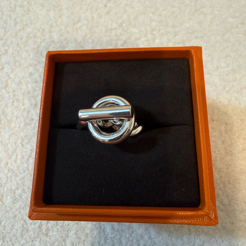 Hermes 925 silver ring-1