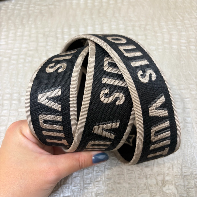 LV 黑牛皮壓紋金釦Diane手提肩斜背包M46386-12