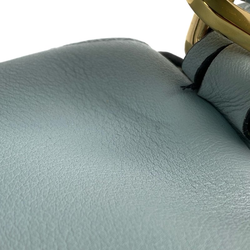 △ Loewe 羅意威 Blue Calfskin Puzzle 2 Way Bag #M 藍色小牛皮兩用袋 - 267005287-13