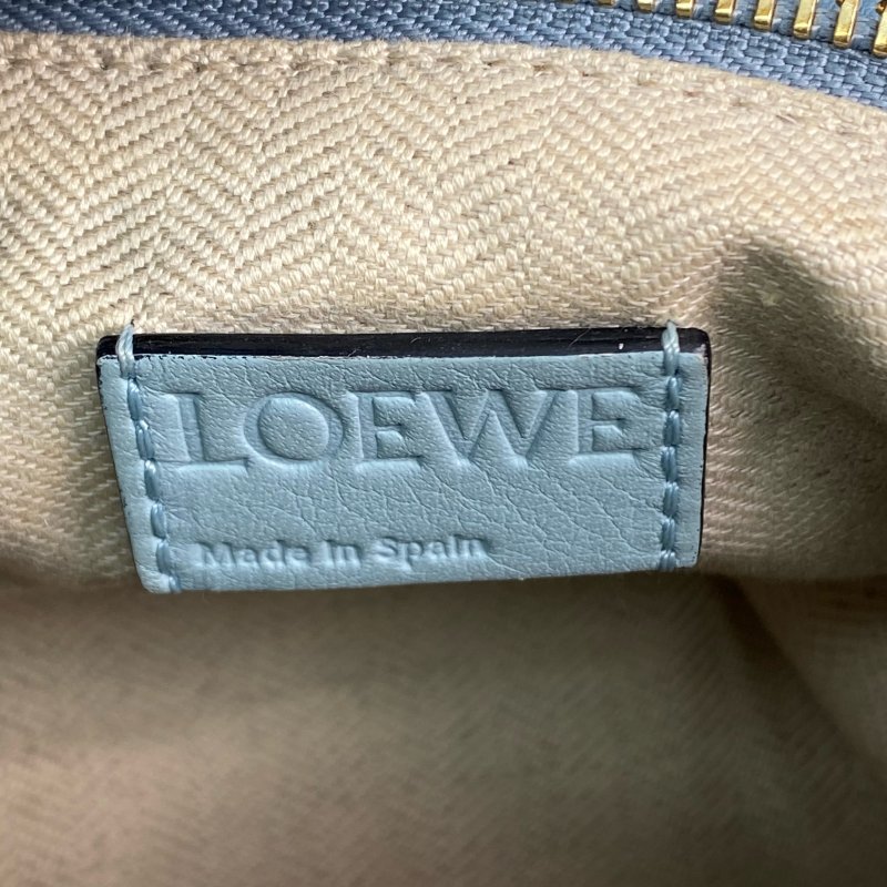 △ Loewe 羅意威 Blue Calfskin Puzzle 2 Way Bag #M 藍色小牛皮兩用袋 - 267005287-14