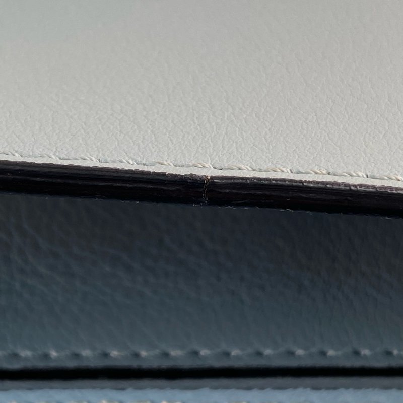 △ Loewe 羅意威 Blue Calfskin Puzzle 2 Way Bag #M 藍色小牛皮兩用袋 - 267005287-19