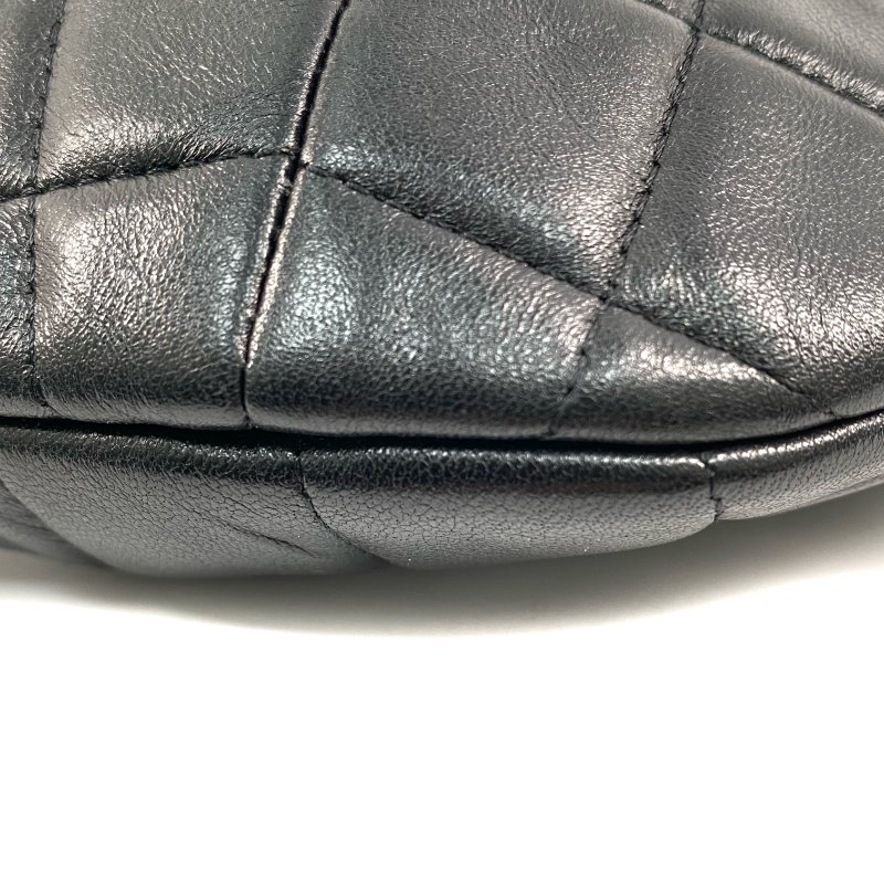 △ Chanel 香奈兒 Black Lambskin Gold Tone Metal Waist Bag AP4240 黑色小羊皮金色金屬腰包 - 267004948-8