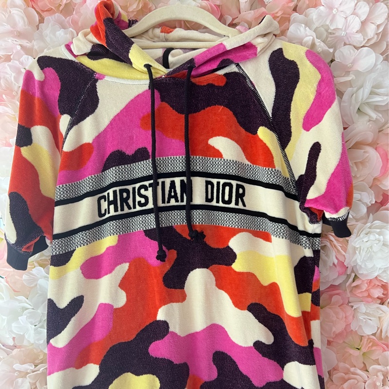 Dior絲絨短袖s碼-0