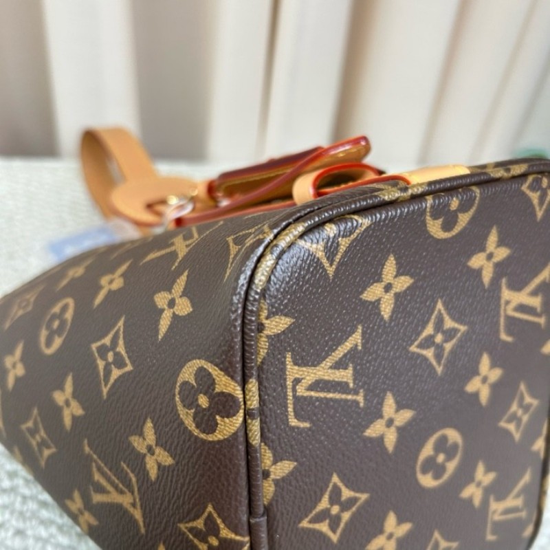 nzx LV路易威登All In BB經典老花水桶包 有子袋 熱門款 兩根肩帶 短肩帶可手提 長肩帶可單肩可斜挎 非常方便 容量實用 日常百搭-7