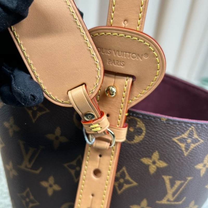 nzx LV路易威登All In BB經典老花水桶包 有子袋 熱門款 兩根肩帶 短肩帶可手提 長肩帶可單肩可斜挎 非常方便 容量實用 日常百搭-13