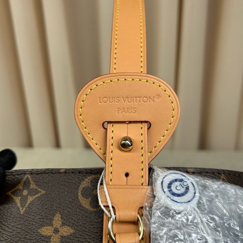 nzx LV路易威登All In BB經典老花水桶包 有子袋 熱門款 兩根肩帶 短肩帶可手提 長肩帶可單肩可斜挎 非常方便 容量實用 日常百搭-16