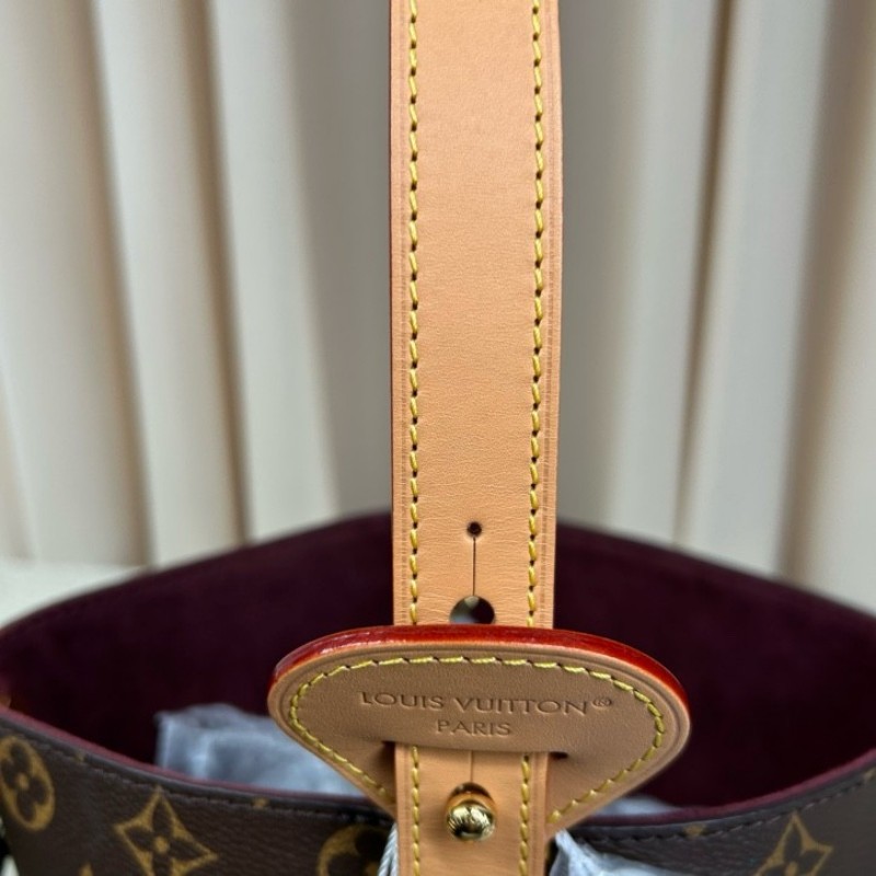 nzx LV路易威登All In BB經典老花水桶包 有子袋 熱門款 兩根肩帶 短肩帶可手提 長肩帶可單肩可斜挎 非常方便 容量實用 日常百搭-17