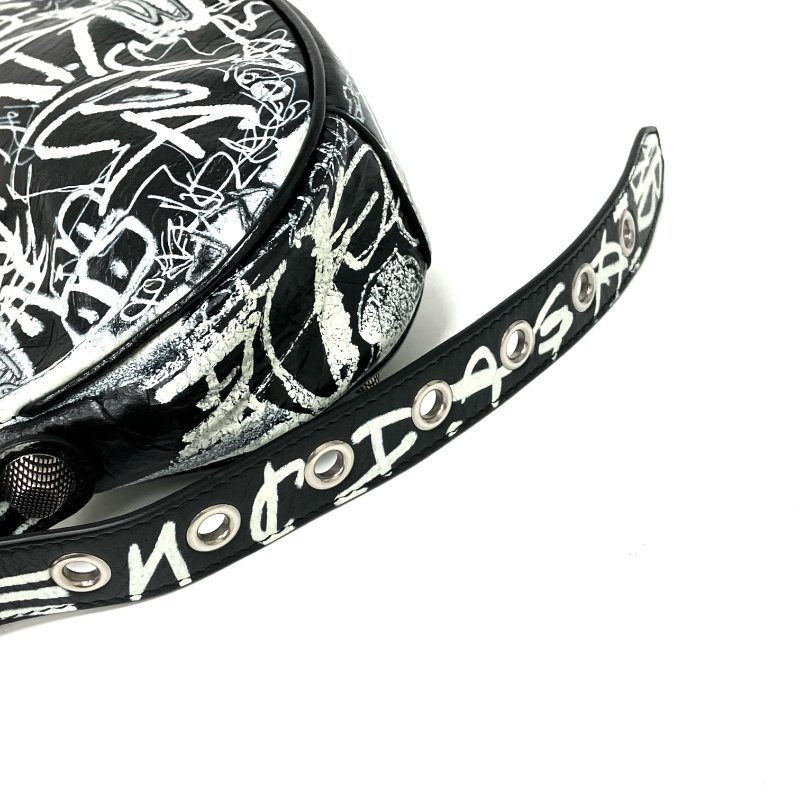 △ Balenciaga 巴黎世家 Black Goatskin Le Cagole XS Shoulder Bag 671309 黑色山羊皮肩背袋 - 267005135-14