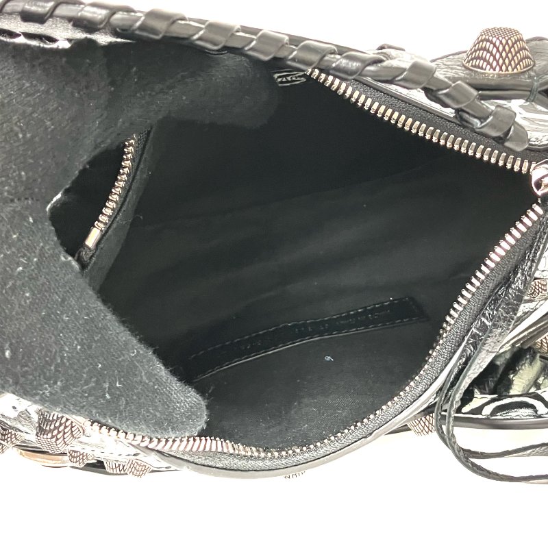 △ Balenciaga 巴黎世家 Black Goatskin Le Cagole XS Shoulder Bag 671309 黑色山羊皮肩背袋 - 267005135-15