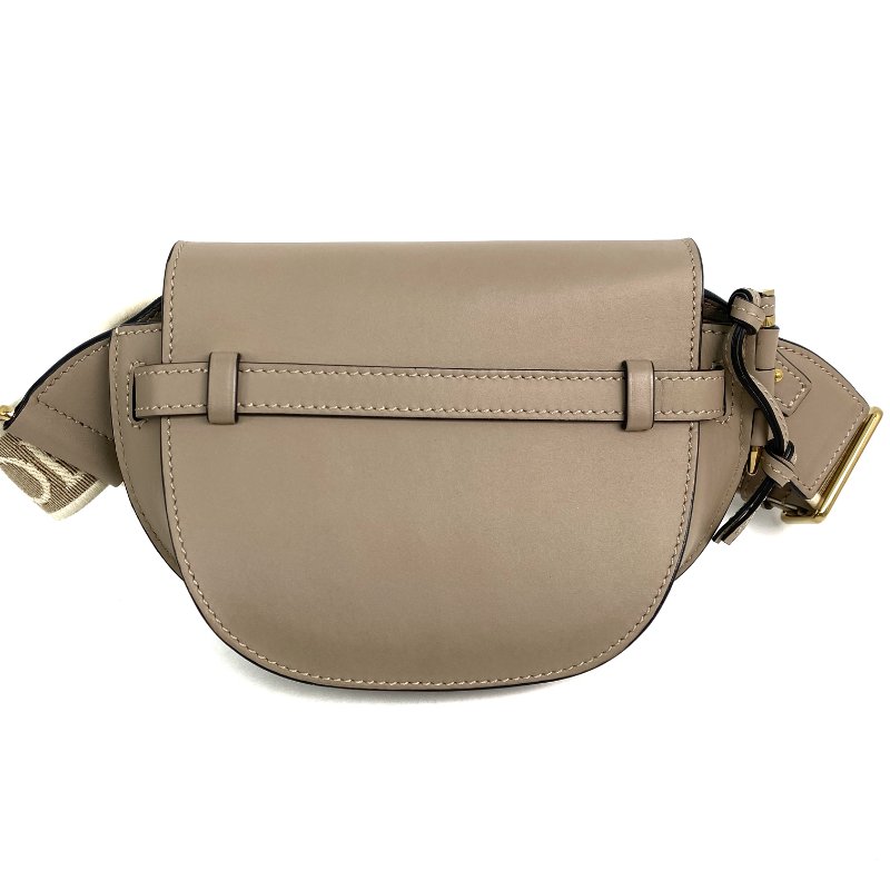 △ Loewe 羅意威 Beige Calfskin Mini Gate Dual Shoulder Bag 淺褐色小牛皮肩背袋 - 267004542-2