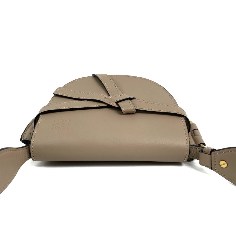 △ Loewe 羅意威 Beige Calfskin Mini Gate Dual Shoulder Bag 淺褐色小牛皮肩背袋 - 267004542-6
