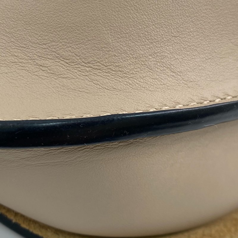 △ Loewe 羅意威 Beige Calfskin Mini Gate Dual Shoulder Bag 淺褐色小牛皮肩背袋 - 267004542-8