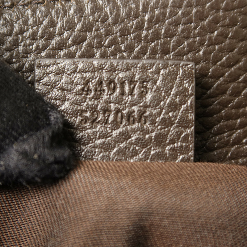 GUCCI 帆布Rucksack銀扣背包-7