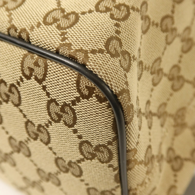 GUCCI 帆布Rucksack銀扣背包-12