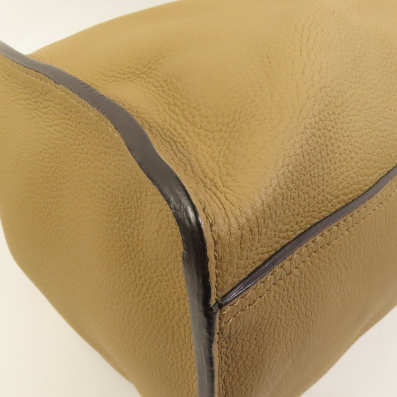 GUCCI 牛皮皮革Jackie Soft Tote銀扣手挽袋-11