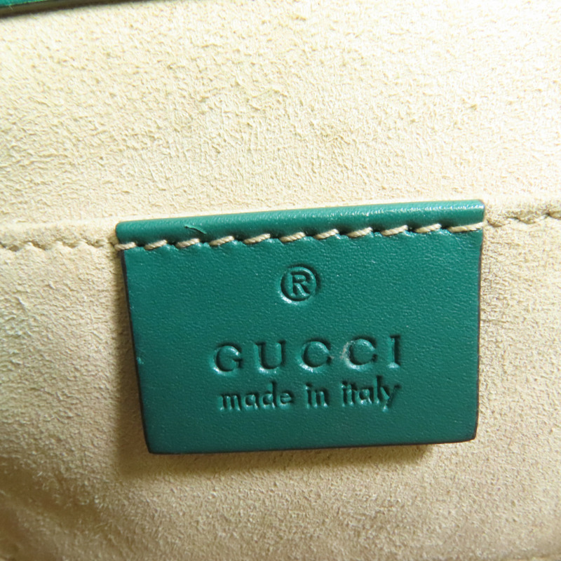 GUCCI 牛皮皮革Padlock金扣鏈帶肩背袋-8