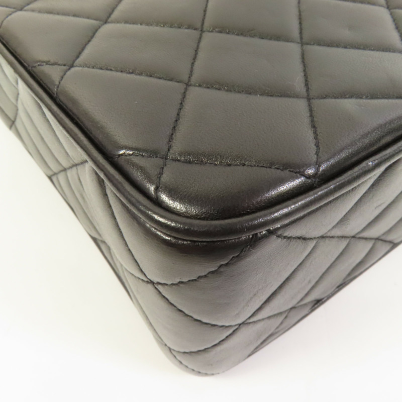 CHANEL 羊皮皮革Vintage Chain Shoulder Bag金扣鏈帶肩背袋-10