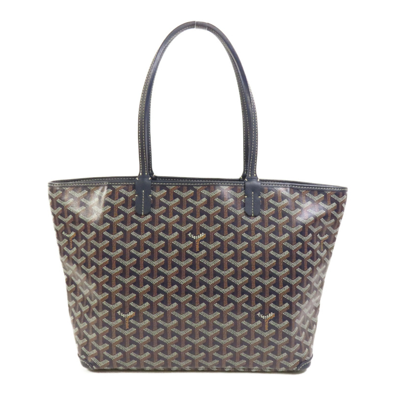 GOYARD 塗層帆布Artois PM銀扣手挽袋-1