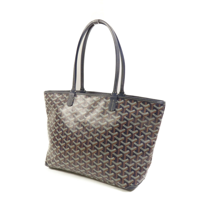 GOYARD 塗層帆布Artois PM銀扣手挽袋-2