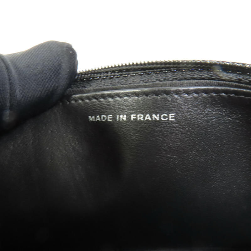 CHANEL 牛皮皮革Boy Woc鏈帶肩背袋-8