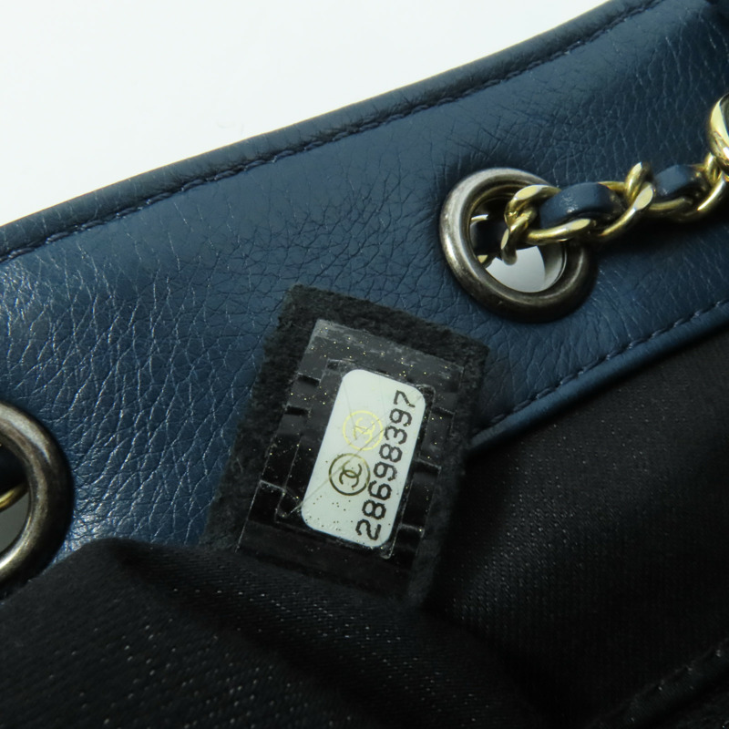 CHANEL 牛皮皮革Chain Shoulder鏈帶肩背袋-9