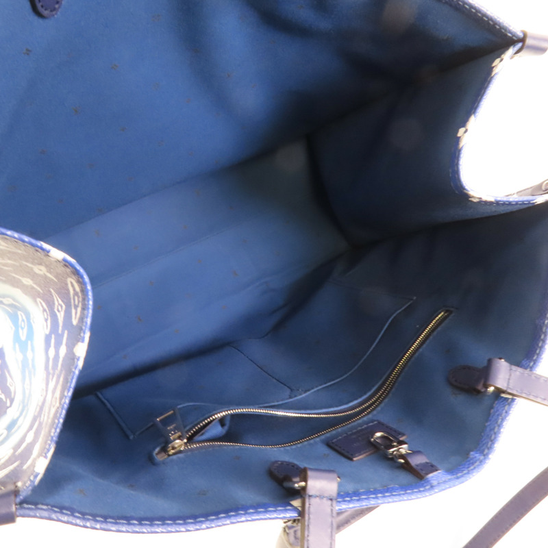 LOUIS VUITTON Monogram Escale On The Go銀扣手挽肩背兩用袋-4