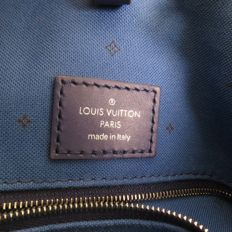 LOUIS VUITTON Monogram Escale On The Go銀扣手挽肩背兩用袋-7