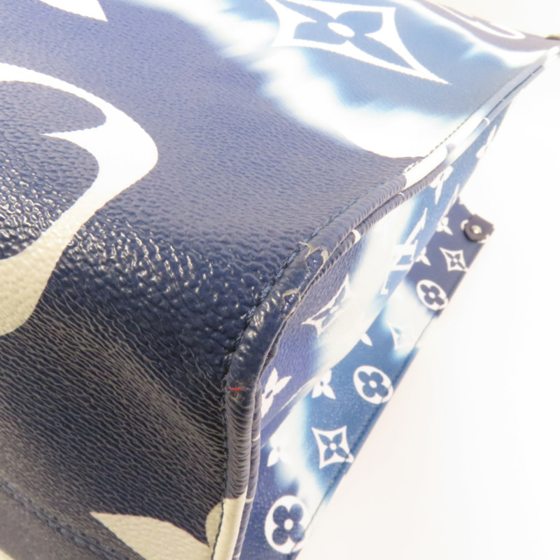 LOUIS VUITTON Monogram Escale On The Go銀扣手挽肩背兩用袋-10