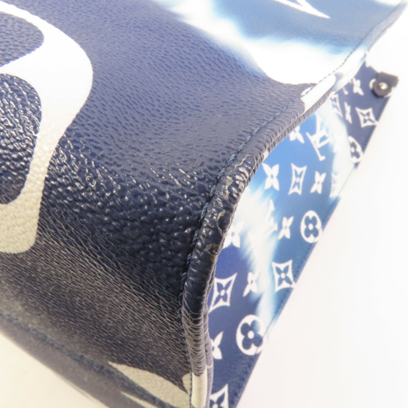 LOUIS VUITTON Monogram Escale On The Go銀扣手挽肩背兩用袋-12