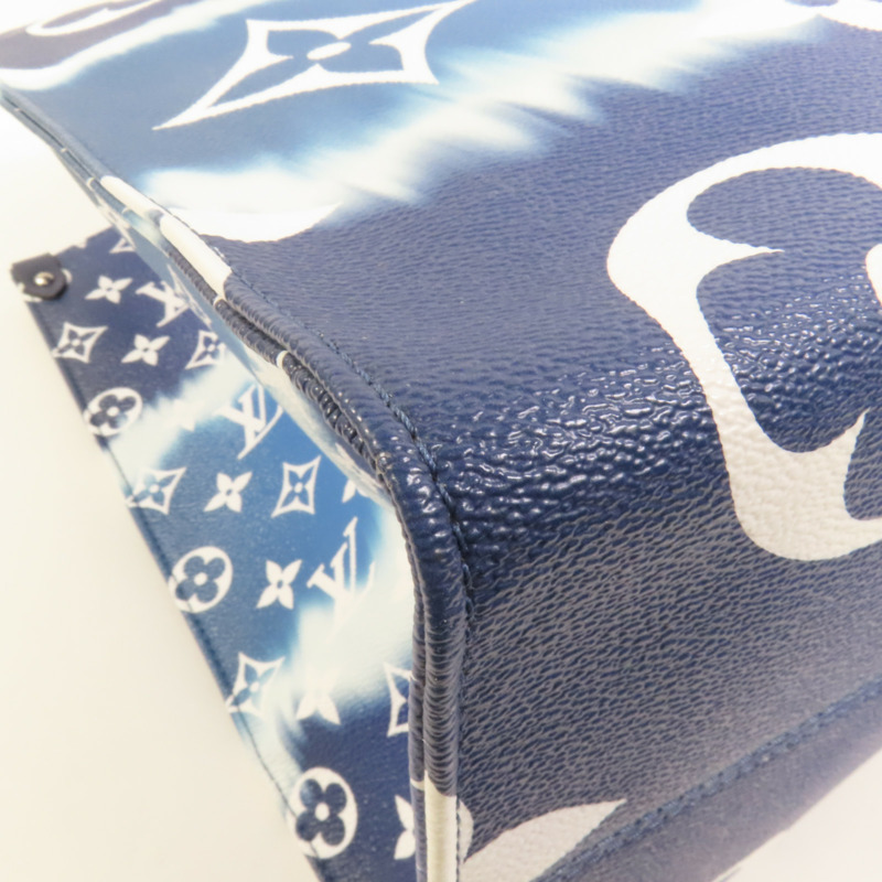 LOUIS VUITTON Monogram Escale On The Go銀扣手挽肩背兩用袋-13