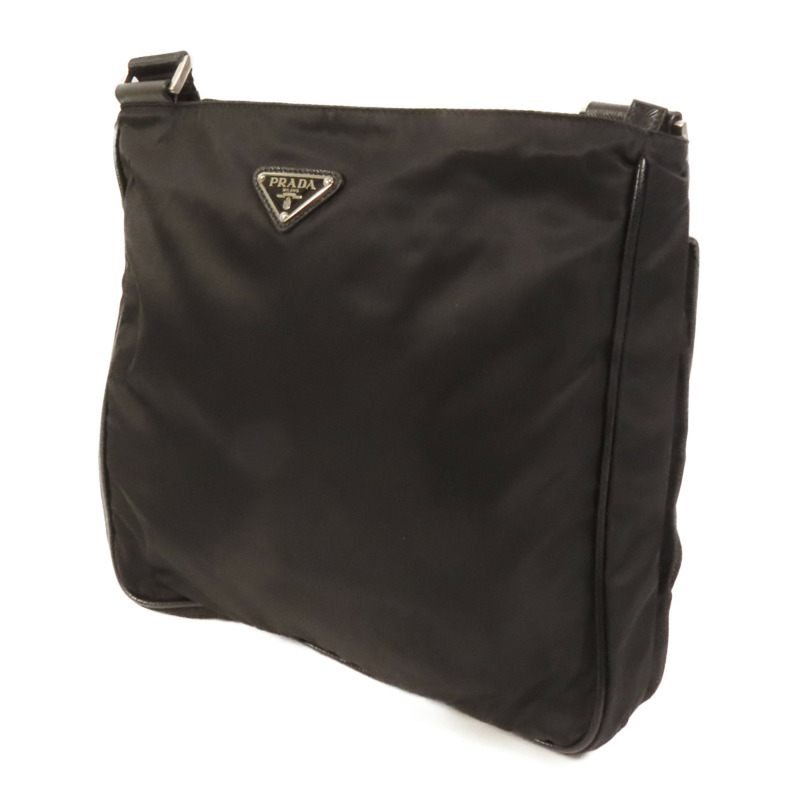 PRADA 尼龍Shoulder Bsg銀扣肩背袋-2