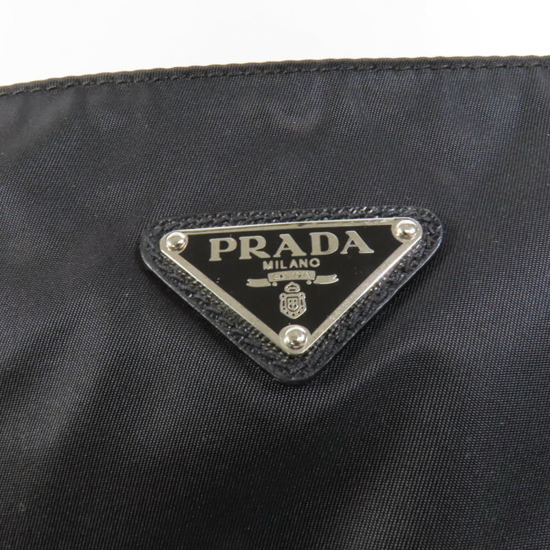PRADA 尼龍Shoulder Bsg銀扣肩背袋-7