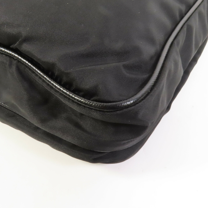 PRADA 尼龍Shoulder Bsg銀扣肩背袋-14