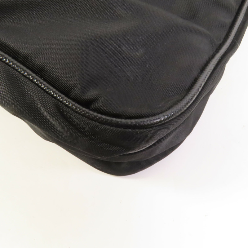 PRADA 尼龍Shoulder Bsg銀扣肩背袋-15