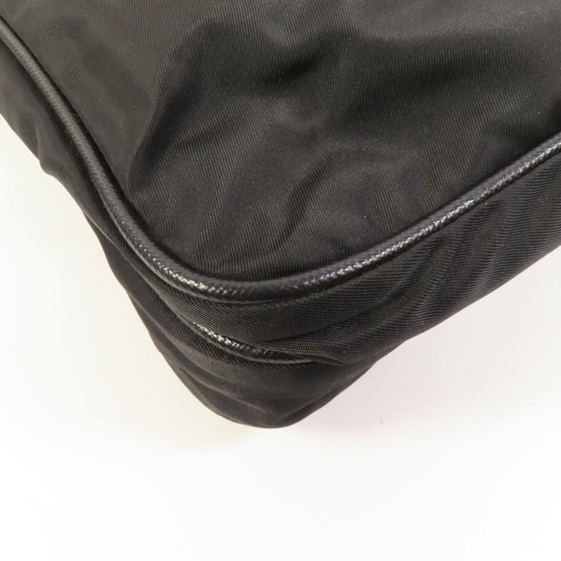 PRADA 尼龍Shoulder Bsg銀扣肩背袋-16