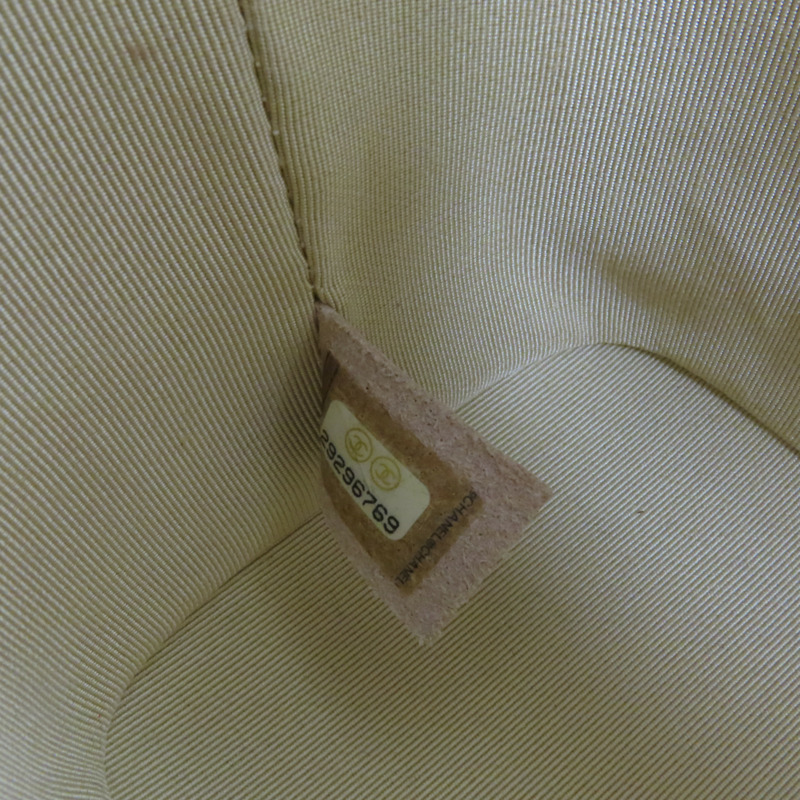 CHANEL Wicker Vanity銀扣鏈帶手挽肩背兩用袋-8