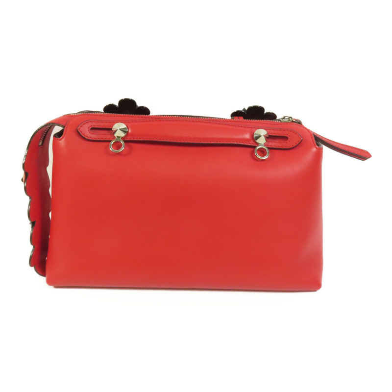 FENDI 牛皮皮革By The Way Medium銀扣手挽肩背兩用袋-1