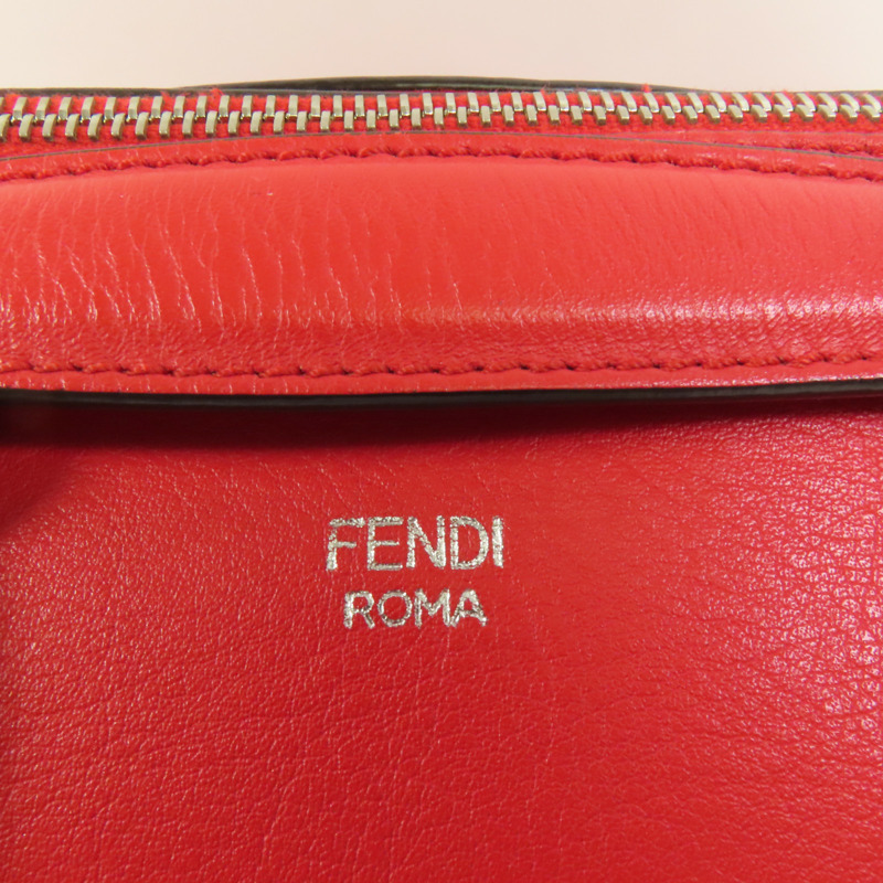 FENDI 牛皮皮革By The Way Medium銀扣手挽肩背兩用袋-6