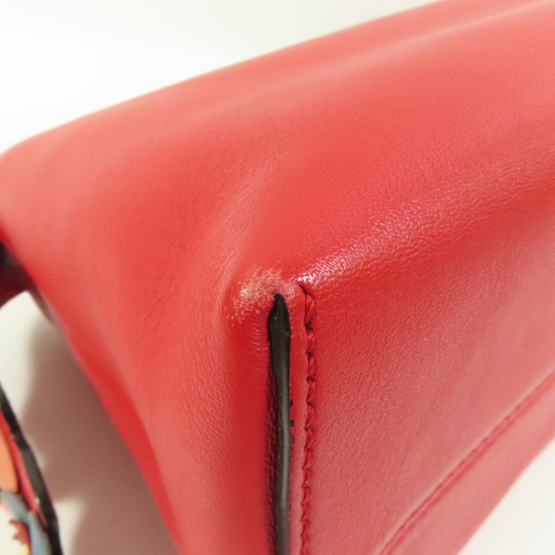 FENDI 牛皮皮革By The Way Medium銀扣手挽肩背兩用袋-15