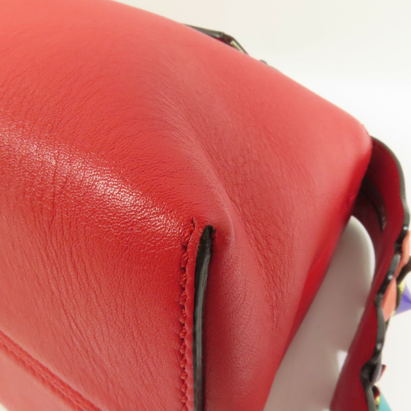 FENDI 牛皮皮革By The Way Medium銀扣手挽肩背兩用袋-16