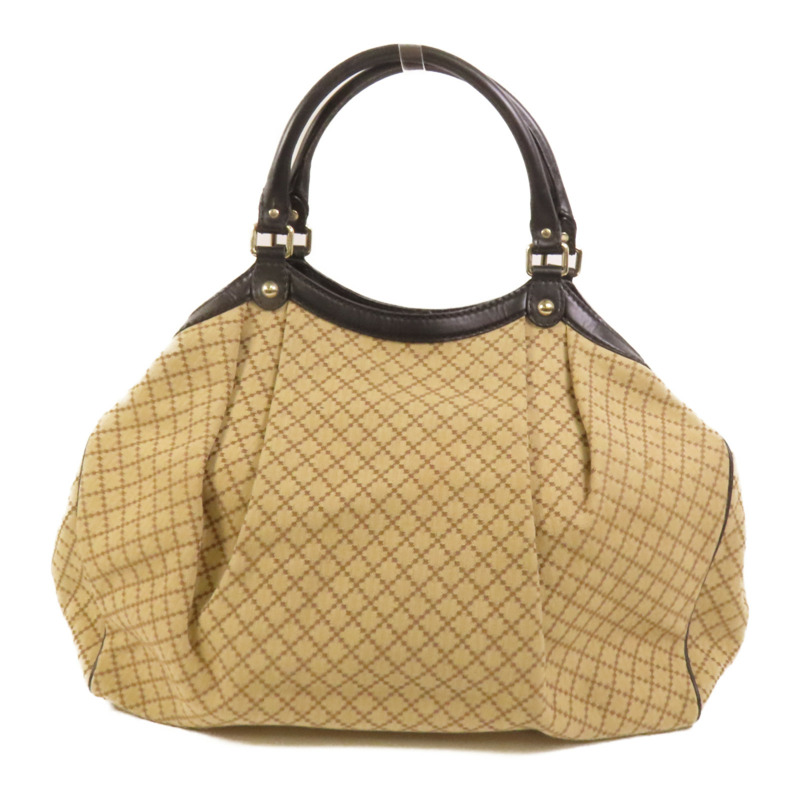 GUCCI 帆布Tote Bag金扣手挽袋-1