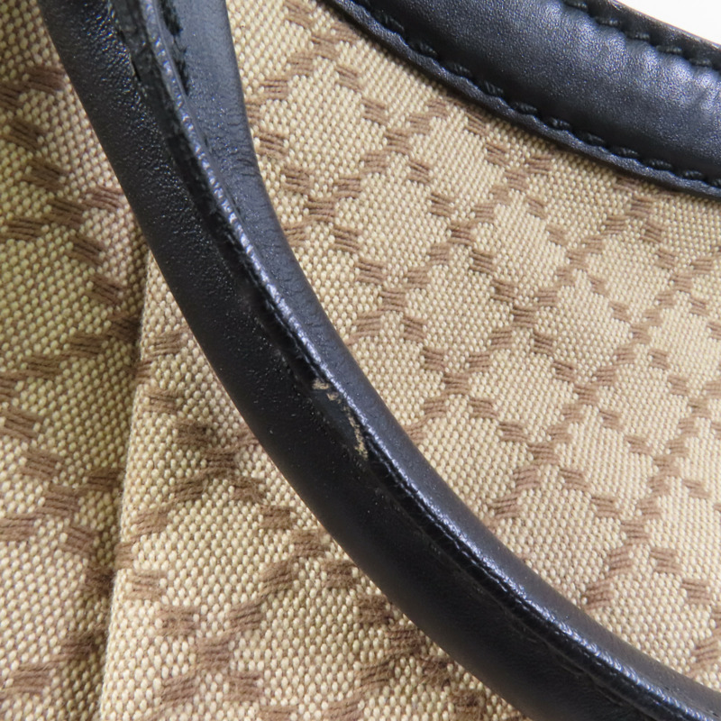 GUCCI 帆布Tote Bag金扣手挽袋-13