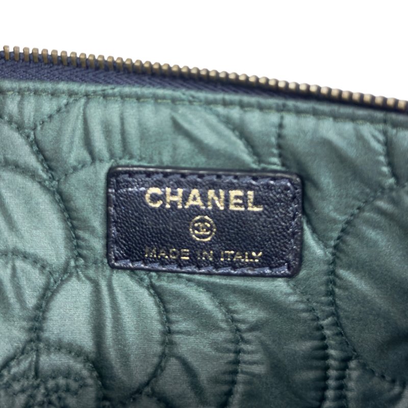 CHANEL CC 山茶花 手包-10