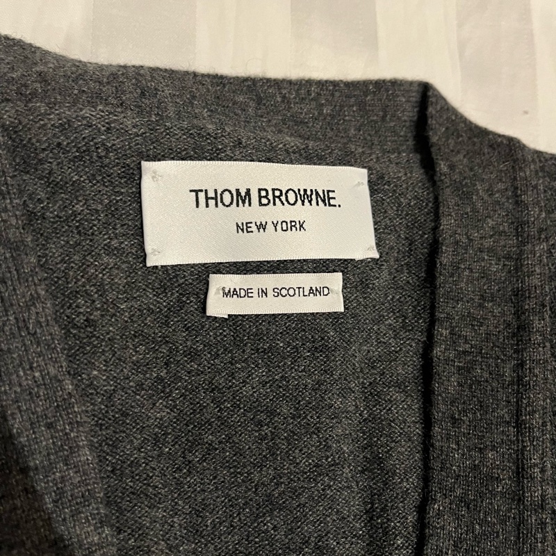 全新 Thom Browne Cashmere 針織外套-3