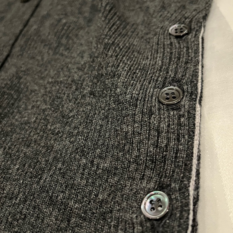 全新 Thom Browne Cashmere 針織外套-14