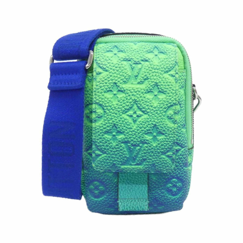 路易威登 Taurillon Illusion 雙手機手提包/手拿包 M81223 單肩包-0