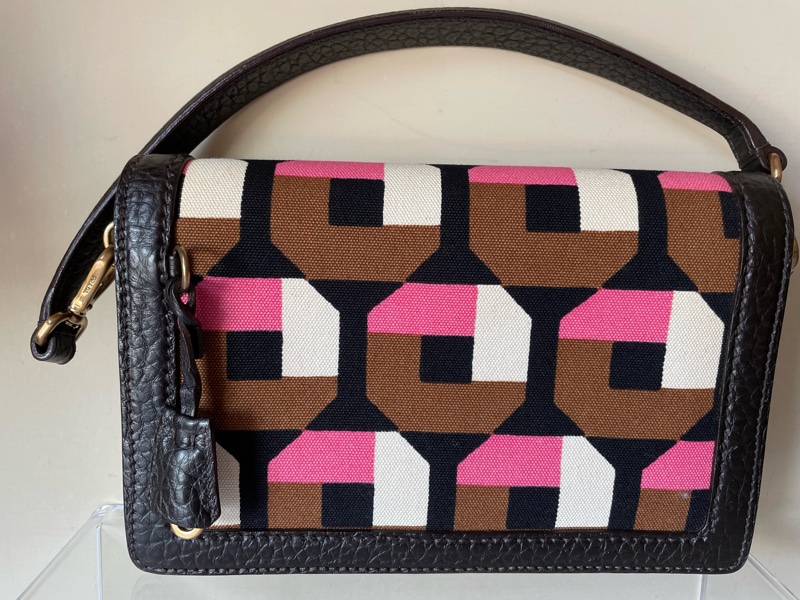 Prada手提晚宴包 可肩背Prada Odette Geometric Print Bag它以幾何圖案設計為特色-9