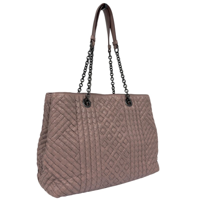 BOTTEGA VENETA 織皮 肩背包-4